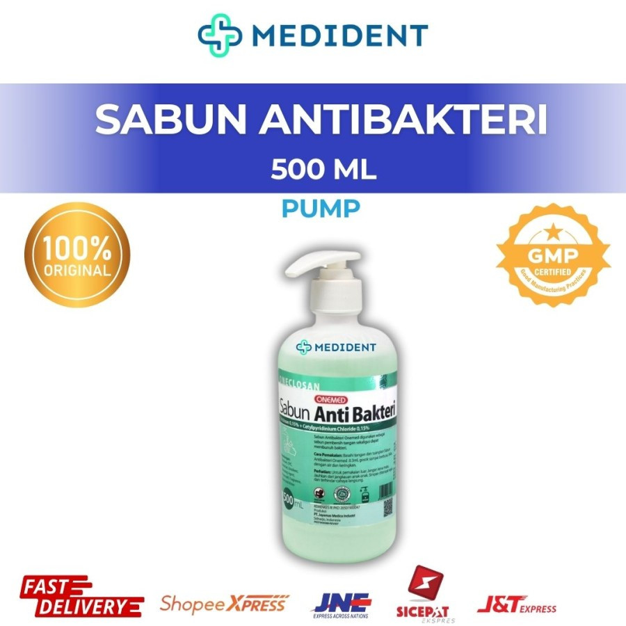 Sabun Antibakteri Pump 500ml / Sabun Cuci Tangan Pump 500ml