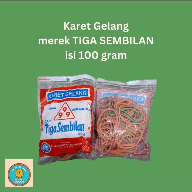 

karet gelang cap tiga sembilan