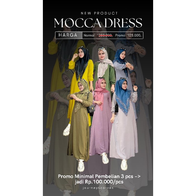 MOCCA DRESS JOURNEY SCARVES