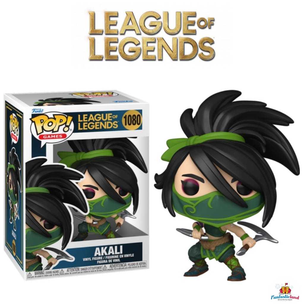 Funko POP Games Arcane: League of Legends - Akali #1080