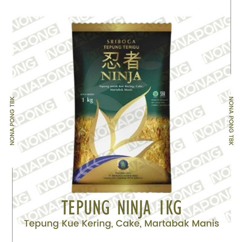 

Tepung Terigu | Tepung Terigu Protein Rendah | Tepung Terigu Protein rendah Ninja | Tepung Terigu Ninja | Tepung Terigu Protein Rendah Ninja 1kg