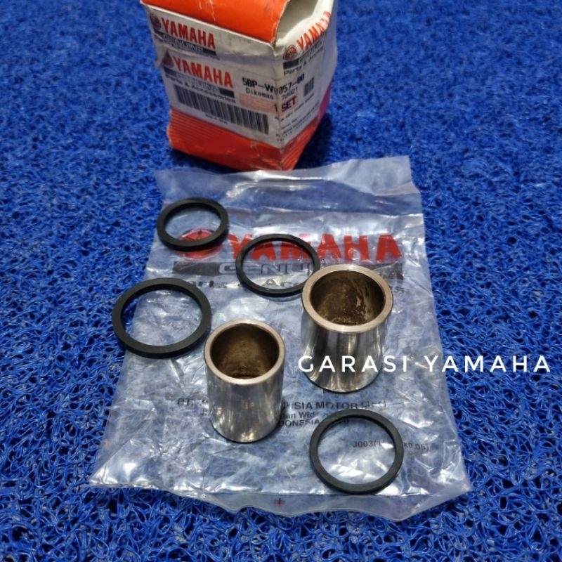 PISTON KALIPER RX KING PISTON CALIPER CAKRAM REM DEPAN RX KING NEW SCORPIO ORIGINAL YAMAHA JAPAN SET