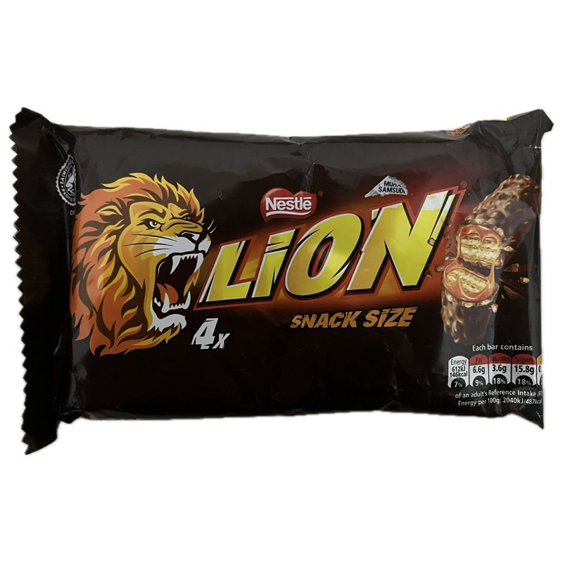 

Nestle lion 4x snack size