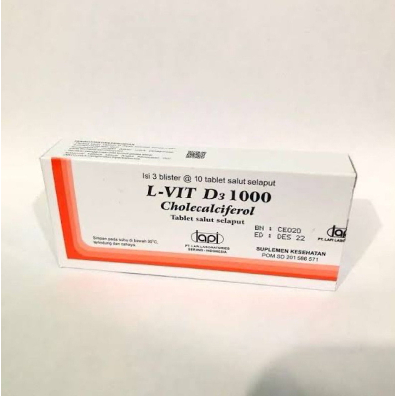L-VIT D3 1000 IU - BOX