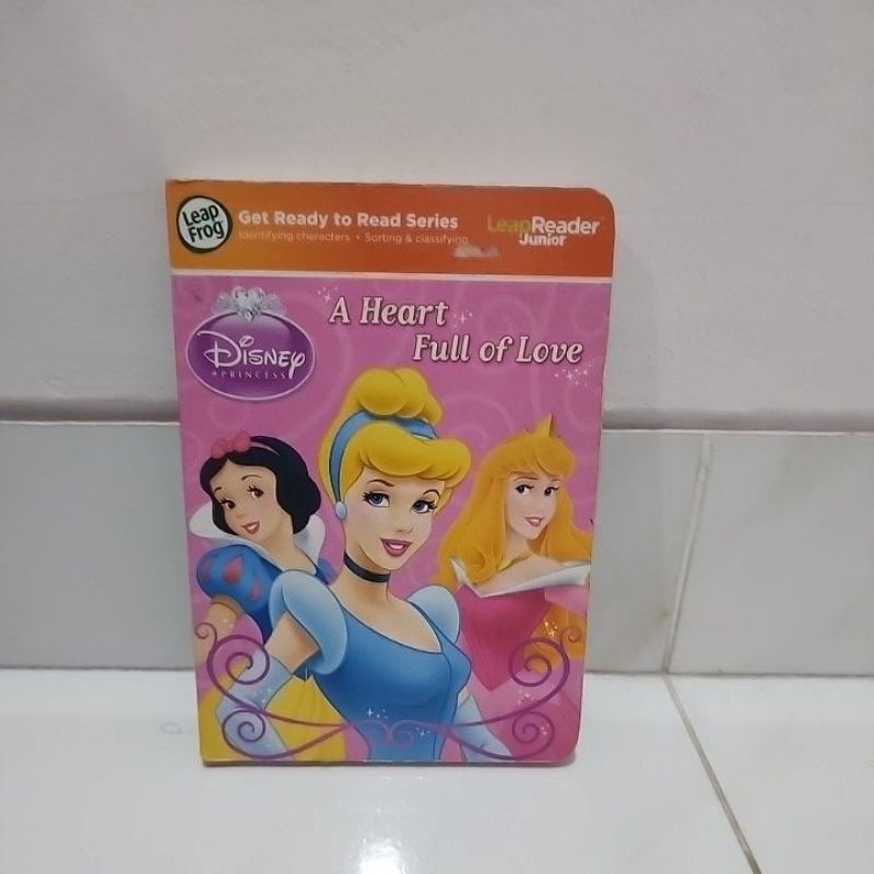 Disney Princess A Heart Full of Love Leap Frog LeapReader Junior