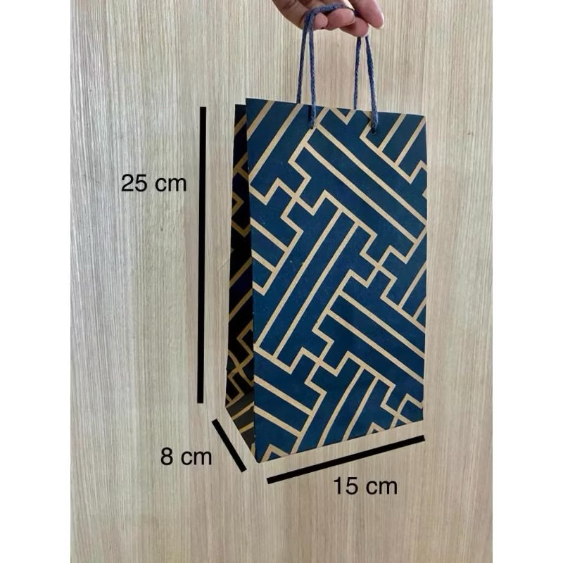 

Paperbag wafer 15x25 motif minimalis