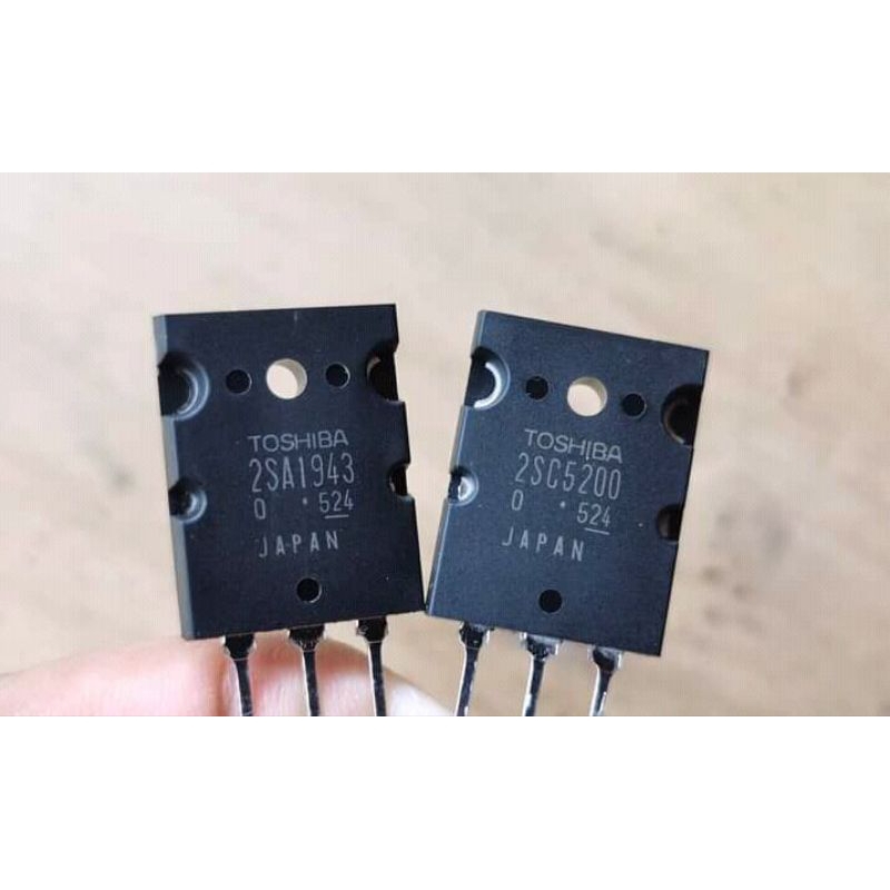 transistor Tosiba 2sc5200 2sa1943 lot 524