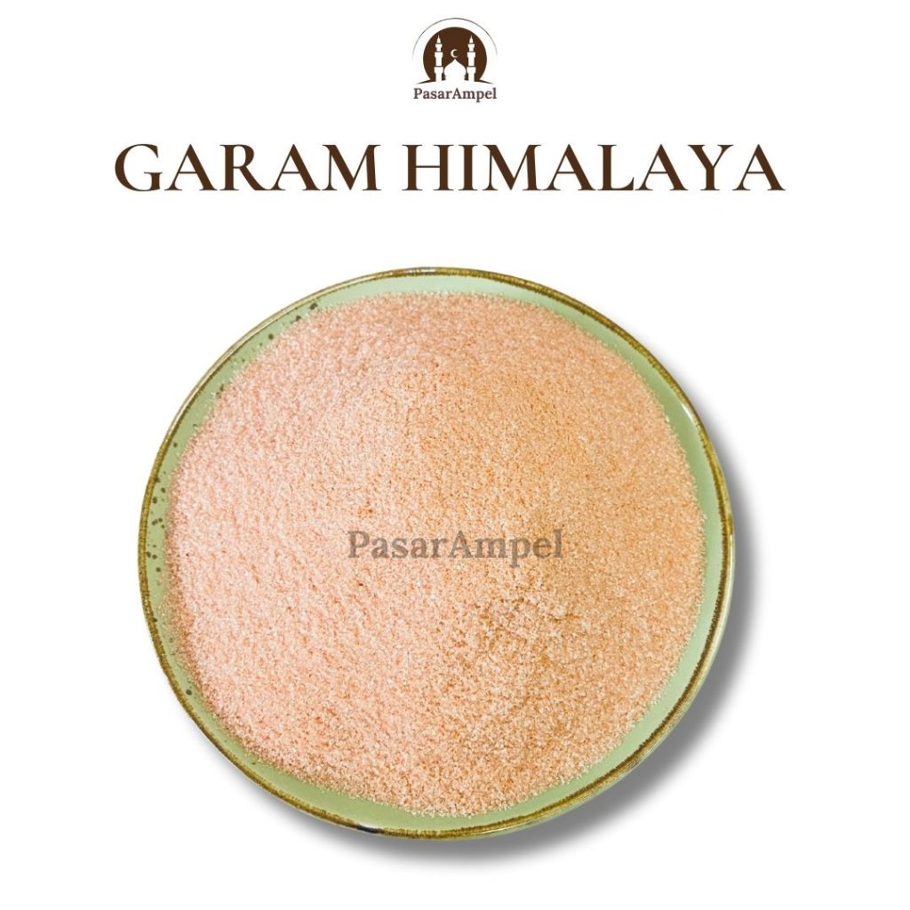 

Garam Himalaya 1 kg - Natural Himalayan Pink Salt Fine 100% Original Pakistan