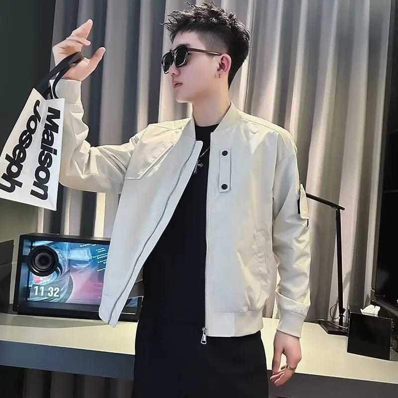 Jaket Bomber Pria Style Korea / Jaket Pria Distro / Jaket Bomber Varsity / Jaket Bomber