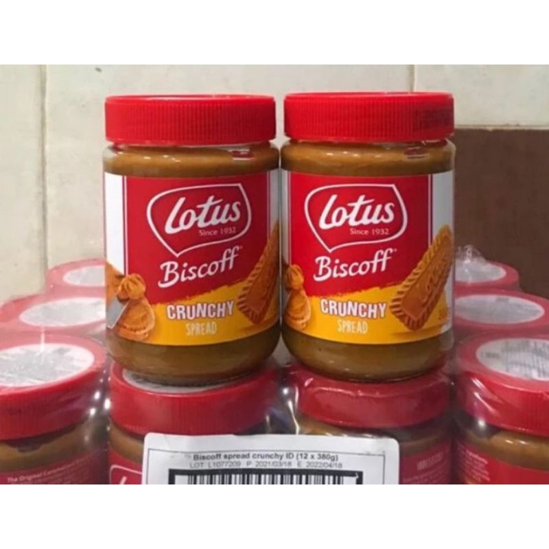 

Lotus biscoff spread crunchy 380gr