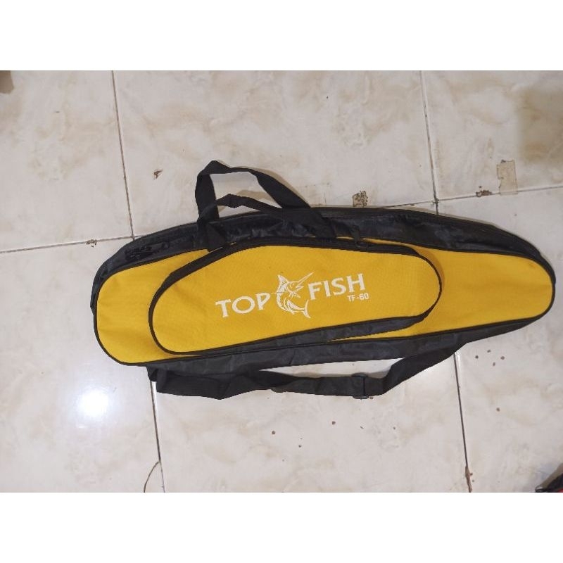 Tas joran pancing harga grosir panjang 60cm tas pancing murah anti air bahan polyester