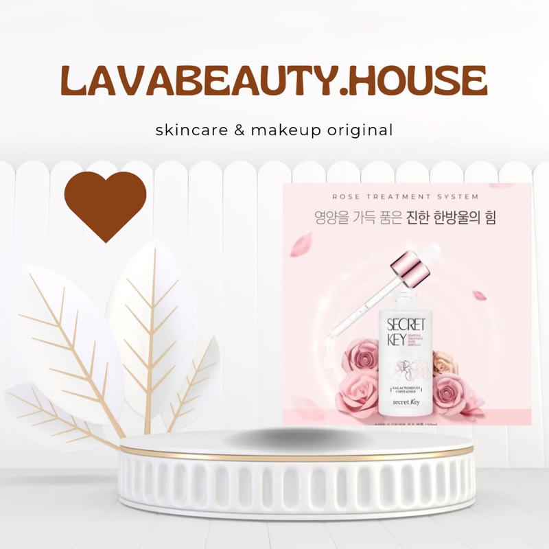 secret key starting treatment rose ampoule