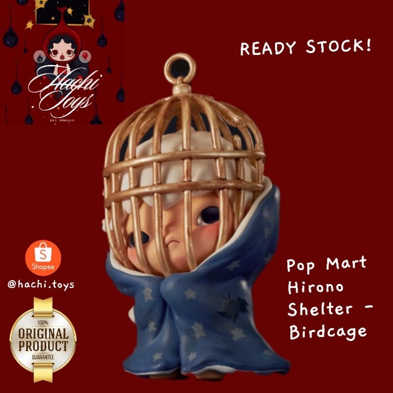 POP MART HIRONO Shelter - Birdcage [READY STOCK]