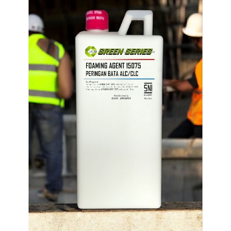 FOAMING AGENT Plus BRIGHTENING 15075 PERINGAN BATA , PENGHASIL BUSA BATA RINGAN ALC CLC FOAM CONCRET