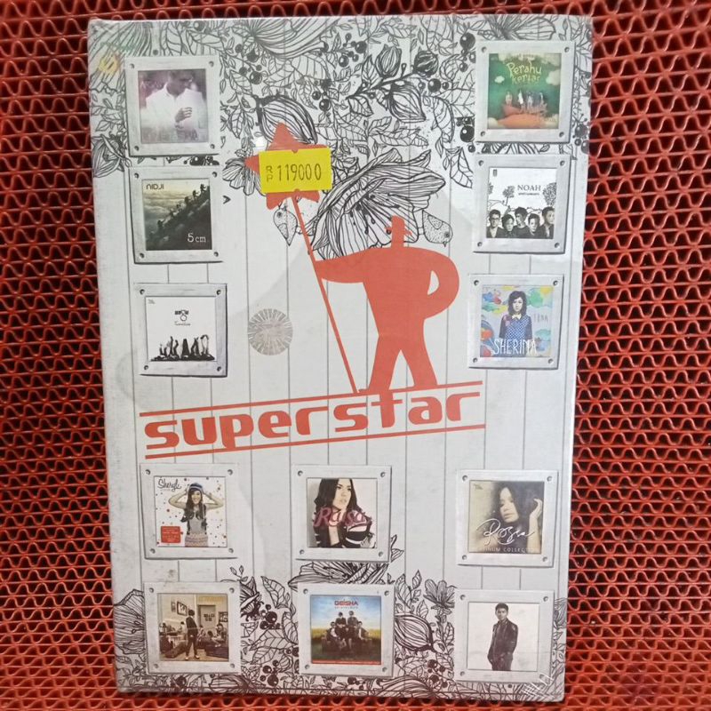 CD SUPERSTAR Discount 50%,Noah,Afgan,Raisa,Judika,Ungu,Rossa,D'Masiv,Nidji,Maudi,Sherina,Sheryl,Geis