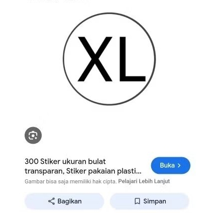 

XL XLK XLS CUSTOM ORDER STICKER HURUF / PESANAN STIKER LOGO ALFABET