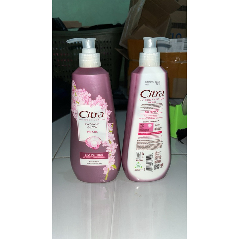 citra hand & body lotion 380ml