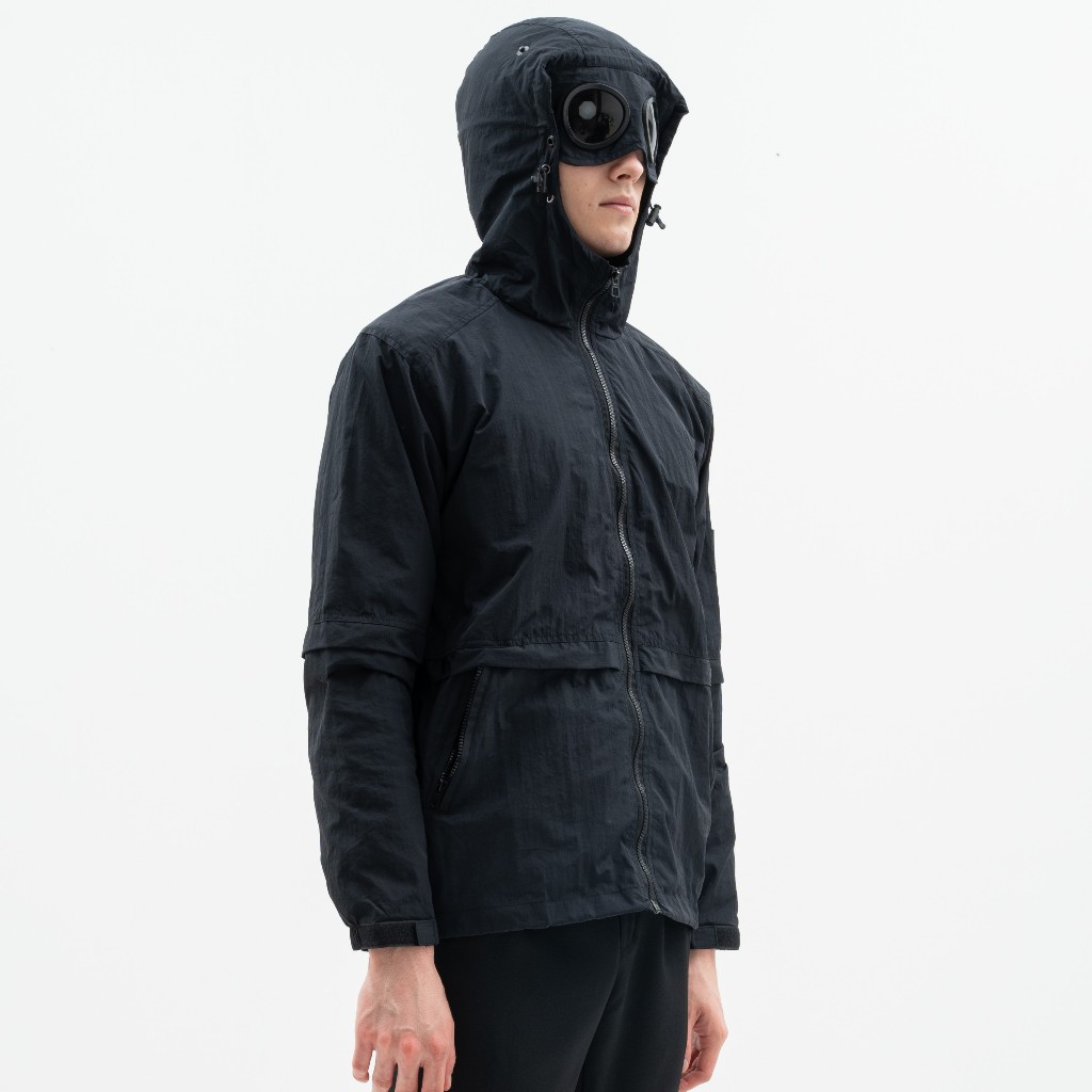 Equator Pride - Goggle Jacket Beckeur Jaket Casuals Hitam