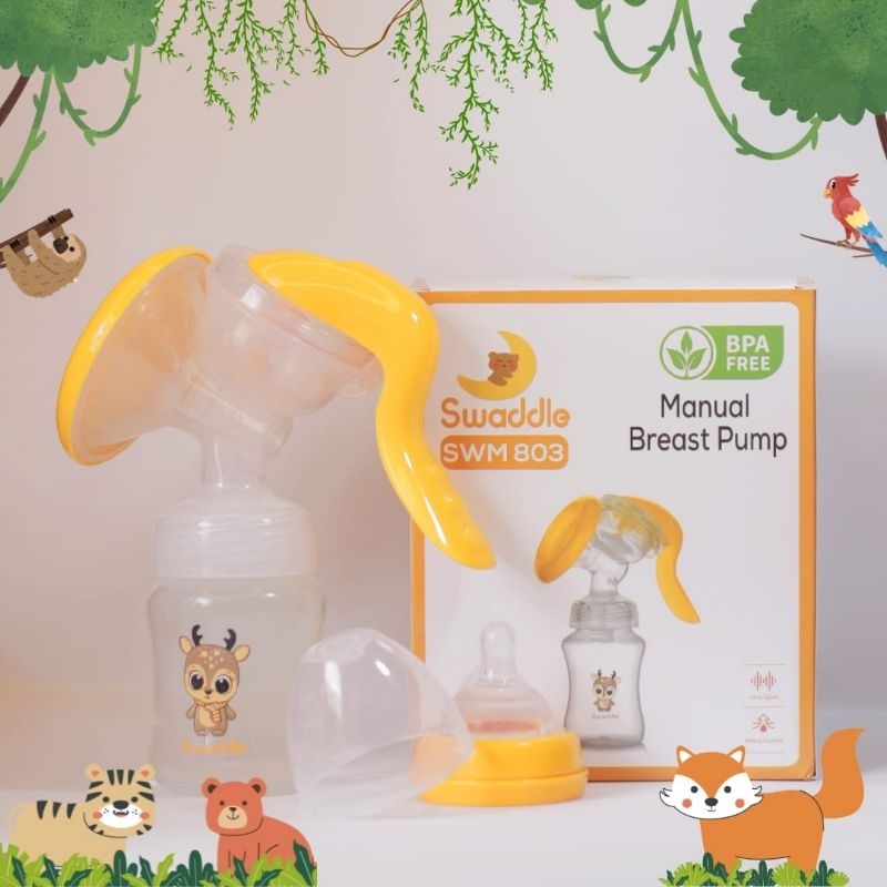 Pompa Asi Manual Strong Suction Swaddle Breast Pump(SWM 803)
