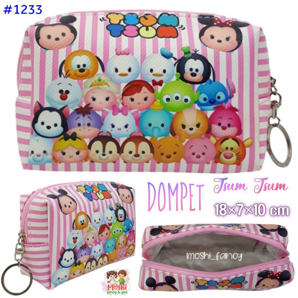 

Dompet Kosmetik Tsum Tsum / Tas Kosmetik Tsum Tsum / Tas Koin Anak Perempuan