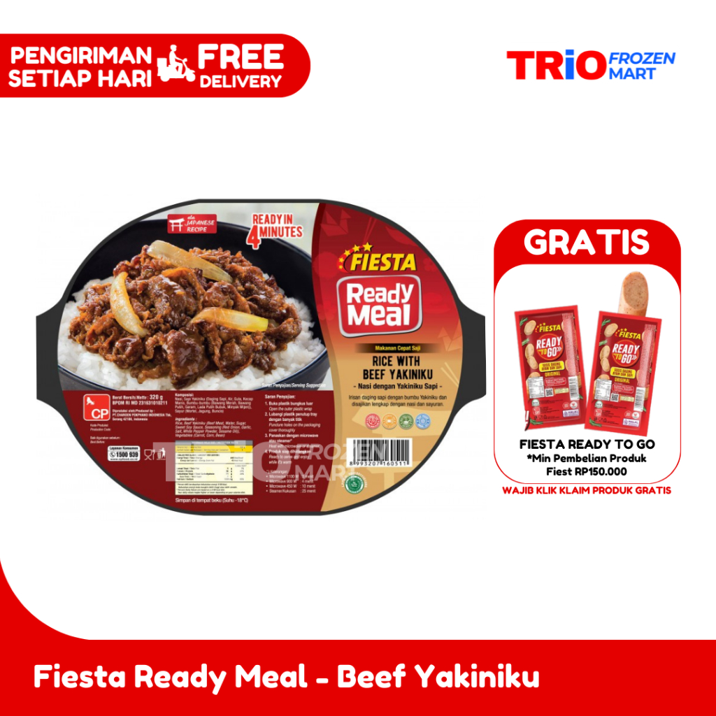 

Fiesta Ready Meal - Beef Yakiniku