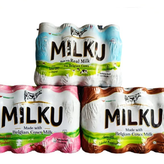 

MILKU SUSU UHT 200ML || PER 10 KRAT