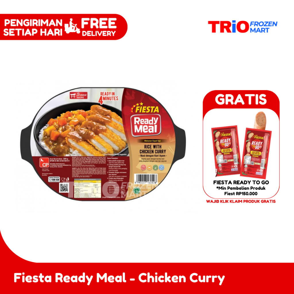 

Fiesta Ready Meal - Rice With Chicken Curry