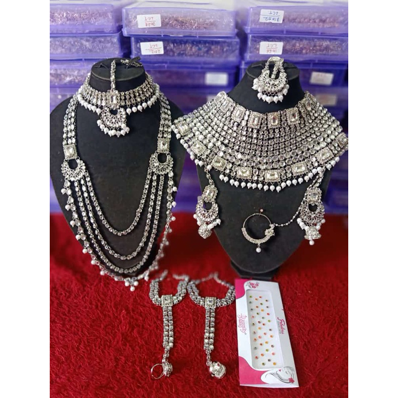 Bridal set india silver BIG