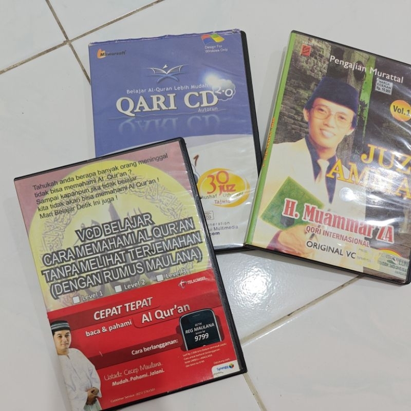 aneka cd belajar agama islam preloved