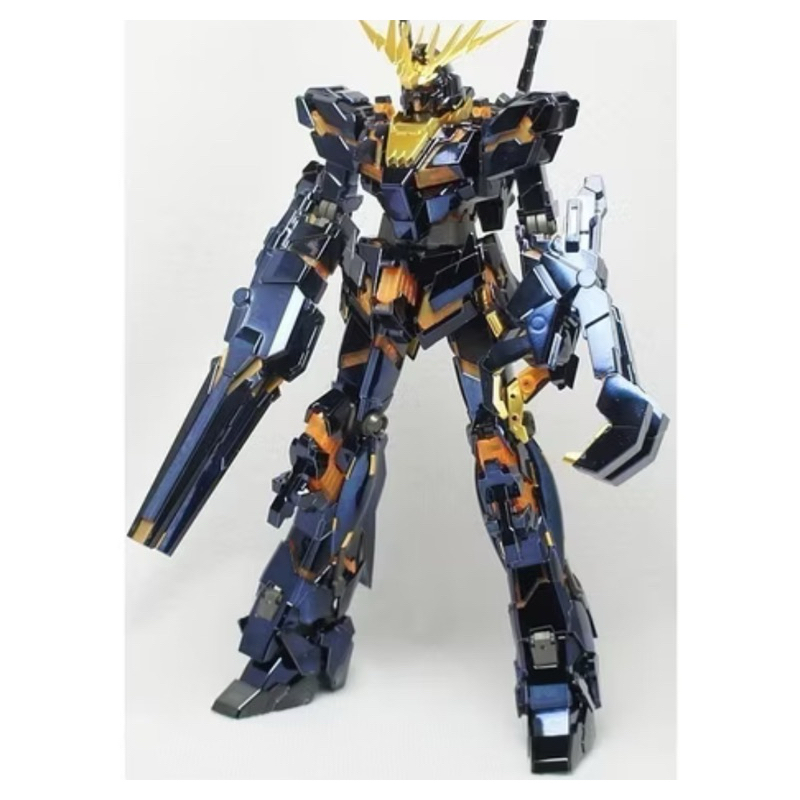 Daban 6639S MG Master Grade 1/100 Unicorn 02 Banshee Titanium Finish Coating Chromed Transformable