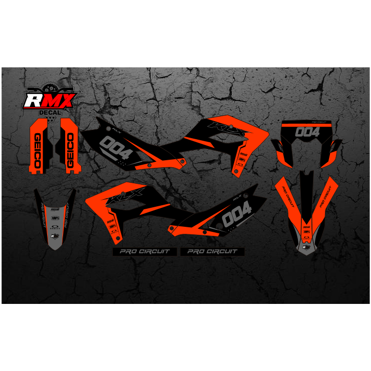 DECAL KLX 230 SM 2024 FULLBODY (006) DEKAL STIKER KLX 230 R S SE 2025 HITAM HIJAU, MERAH, KUNING, BI