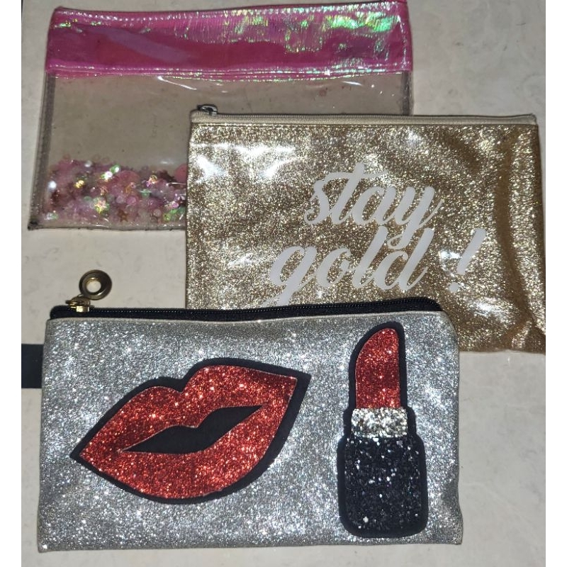 

Kotak pensil makeup pouch preloved take all
