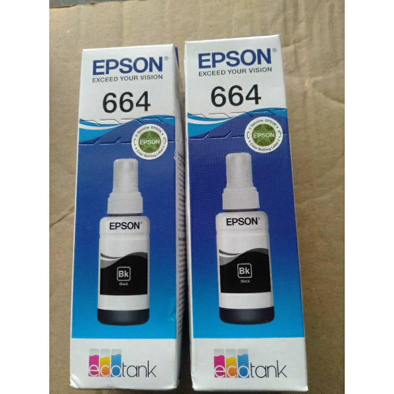 EPSON TINTA 664 BLACK BARU