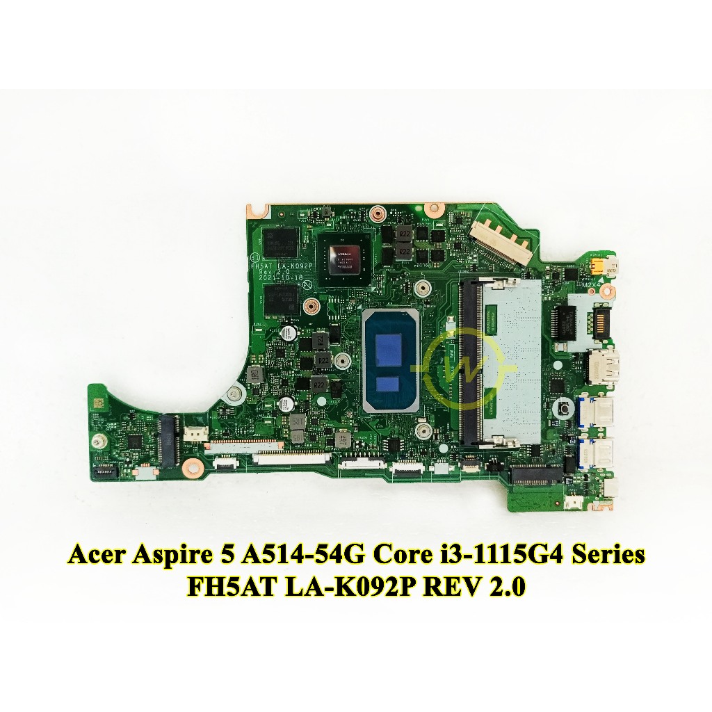 Mainboard Motherboard Acer Aspire 5 A514 A514-54G FH5AT LA-K092P REV 2.0 Series