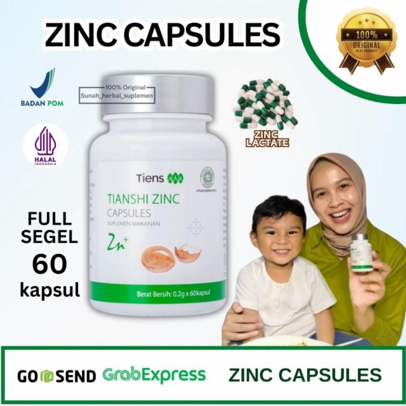 (TERLARIS)ZINC PENGGEMUK BADAN | PENGGEMUK BADAN ANAK TIANSHI | PENGGEMUK ANAK SUPLEMEN HERBAL | ZIN