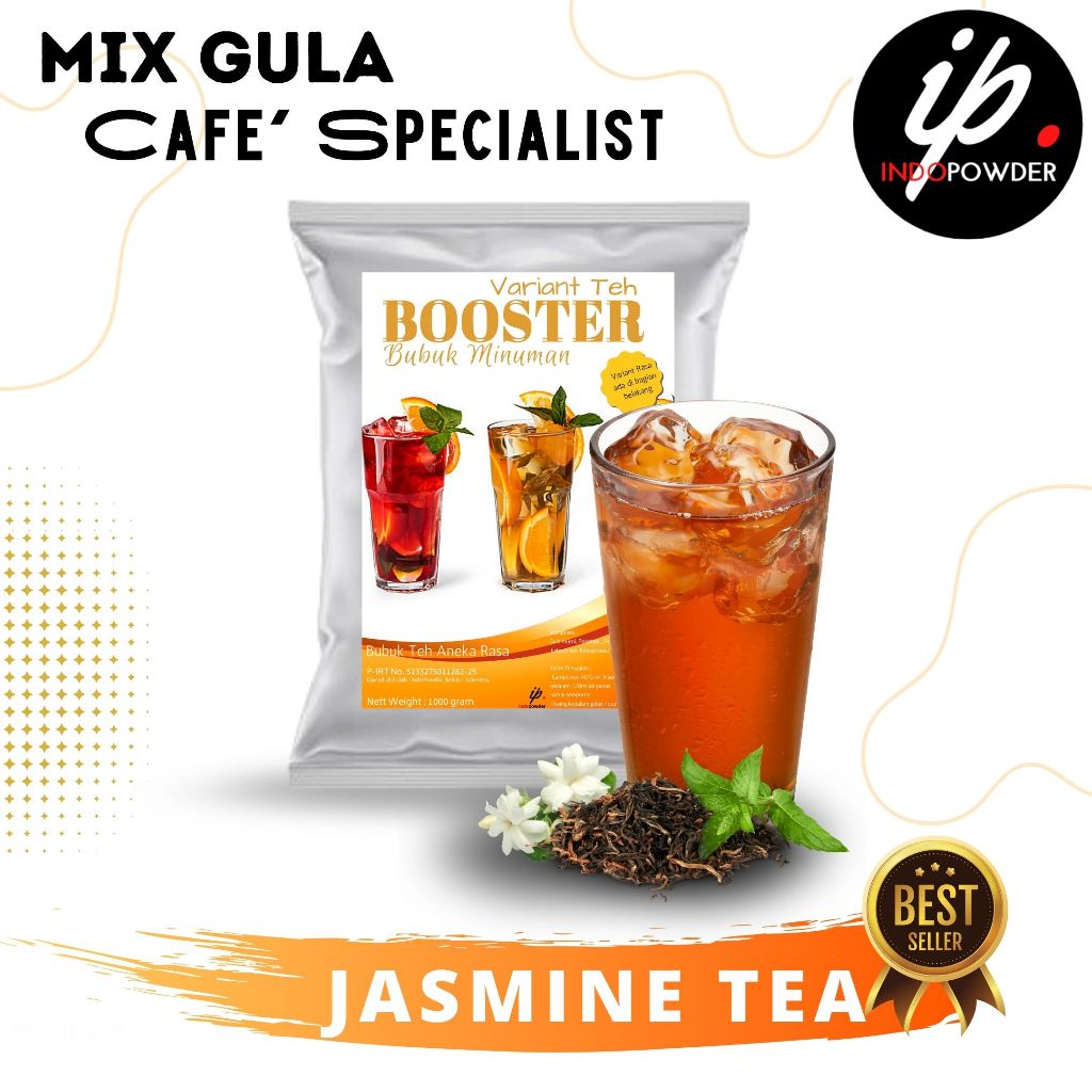 

IP Bogor - Bubuk Minuman Rasa JASMINE TEA 1Kg Untuk Cafe, Waralaba dan Resto