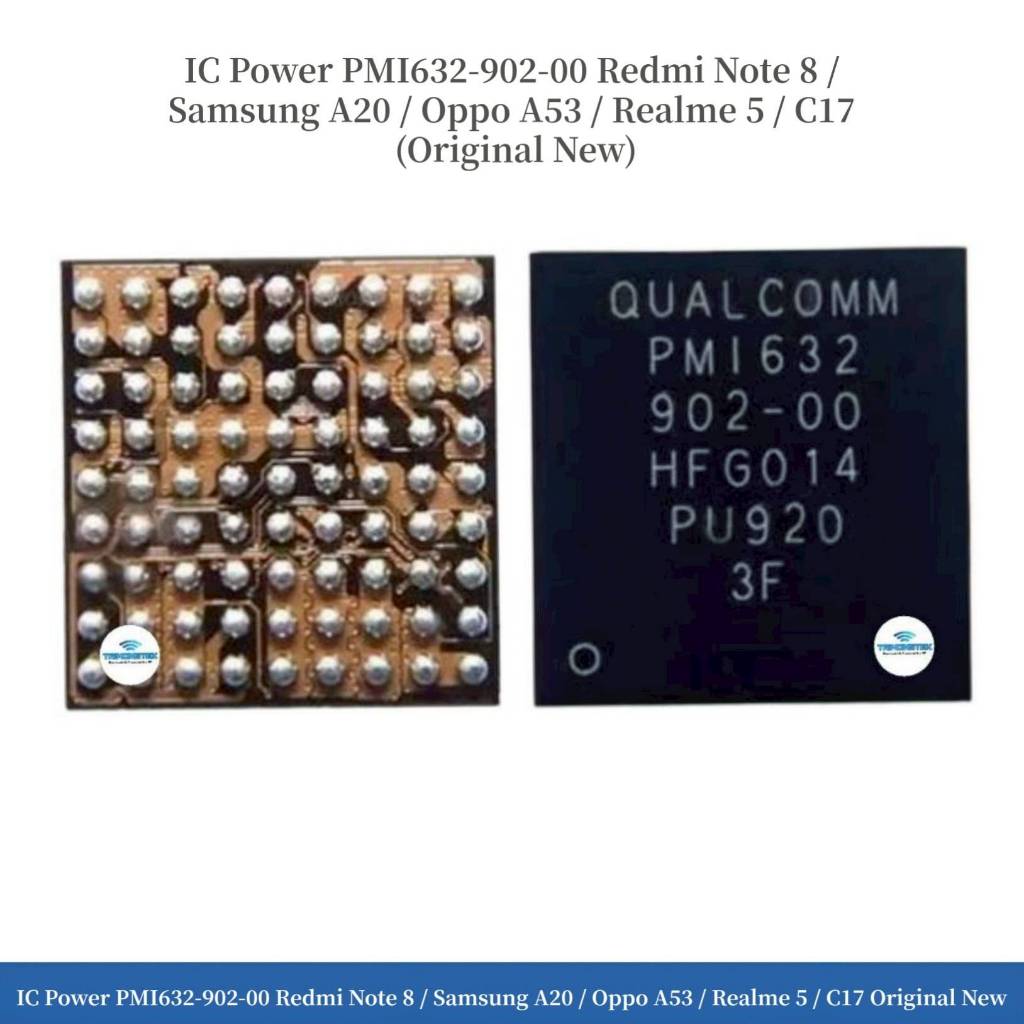IC Power PMI632-902-00 Redmi Note 8 / Samsung A20 / Oppo A53 / Realme 5 / C17