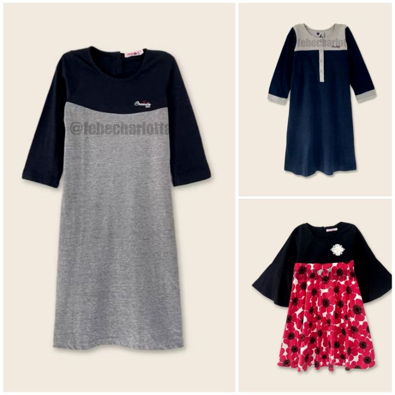 Dress Gamis Anak Perempuan Cressida 4-8Tahun