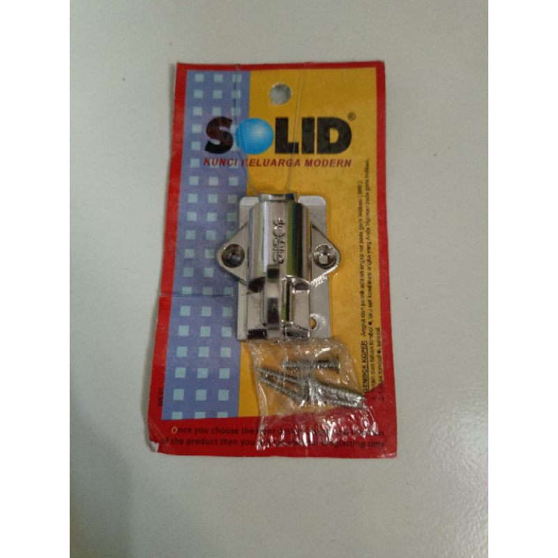 selot pintu jendela/selot kunci jendela/grendel solid