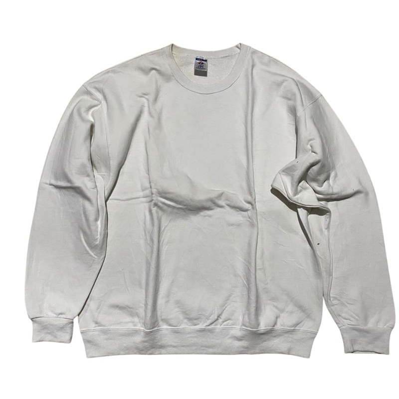 Jerzees vintage white crewneck