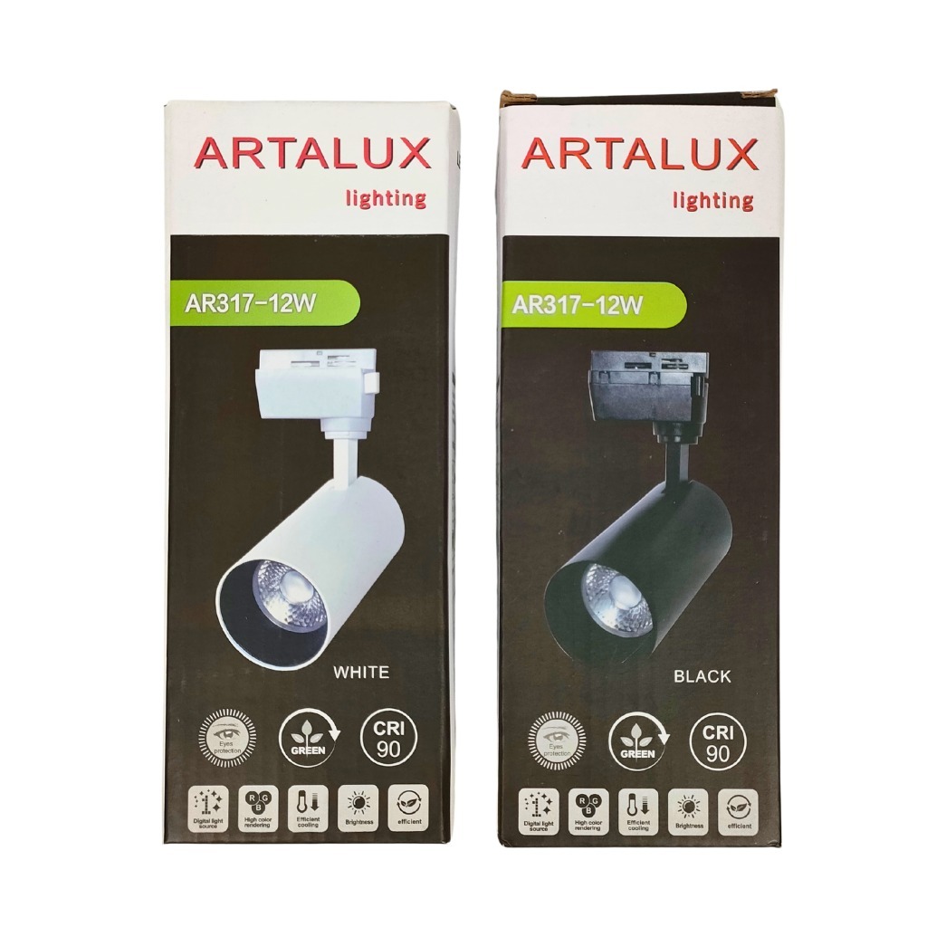 Lampu Spotlight Rell atau Tracklight Artalux 12 Watt