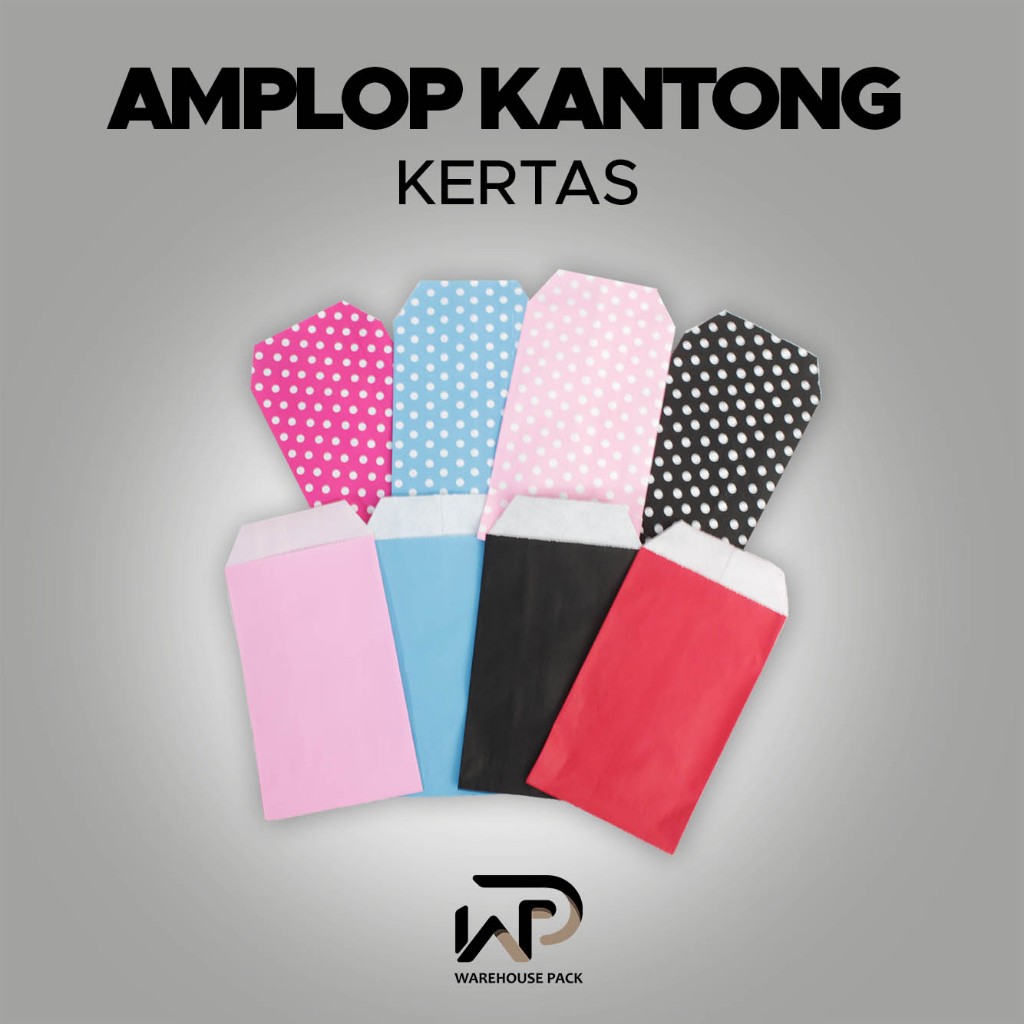 

( 1 Pcs ) Amplop Kraft Polkadot Warna | Kantong Kertas Flat| Amplop Lebaran Imlek Angpao | Amplop Souvenir Fancy Flat Packing Online Shop