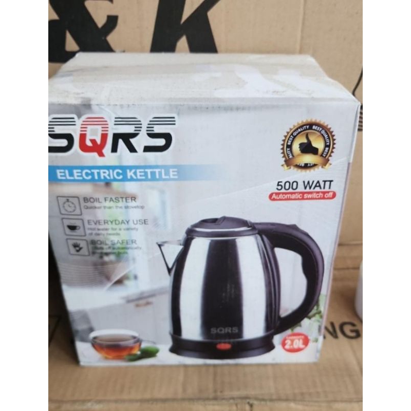 SQRS Teko Listrik 2Liter 500 What