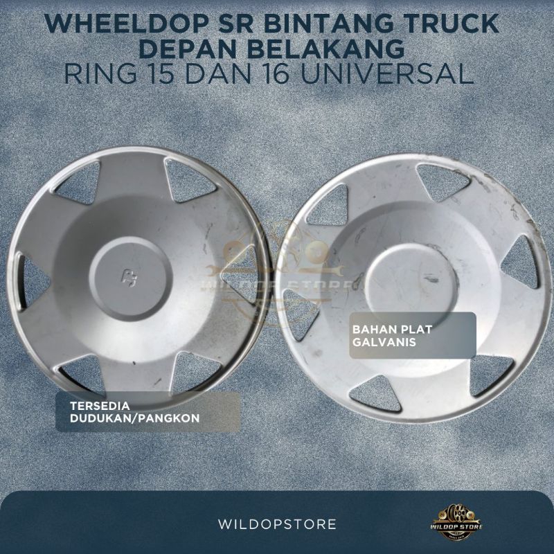 WILDOP RING 15 DAN 16 UNTUK TRUCK MODEL SR BINTANG MENTAH
