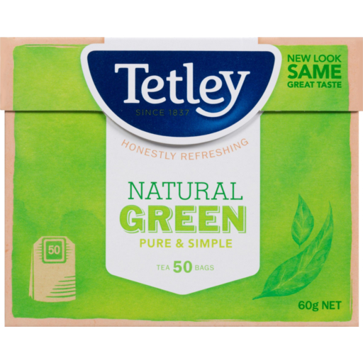 

Tetley Green Tea Bags 50 Pack