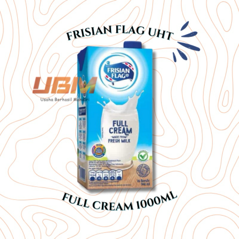 

Frisian Flag Susu UHT Full Cream 12x946ml