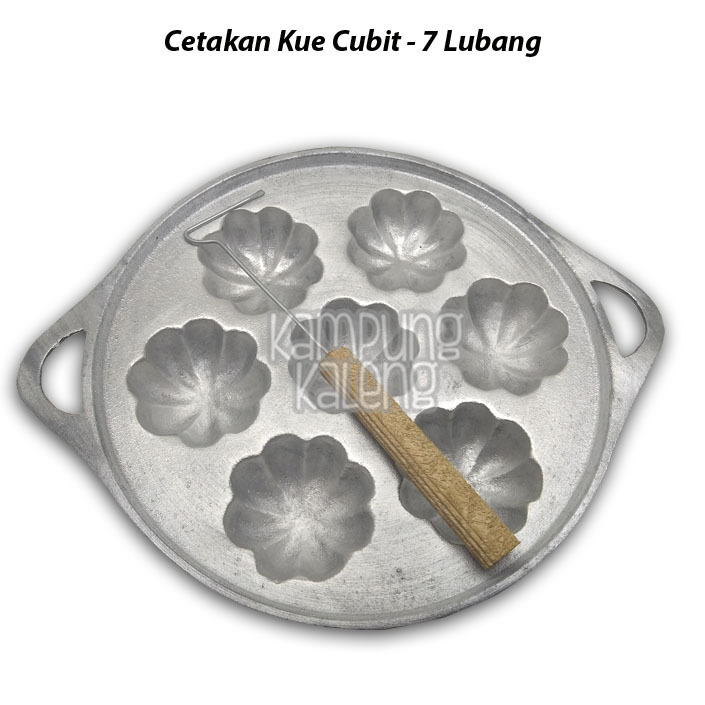 Cetakan Kue Cubit - 7 lubang