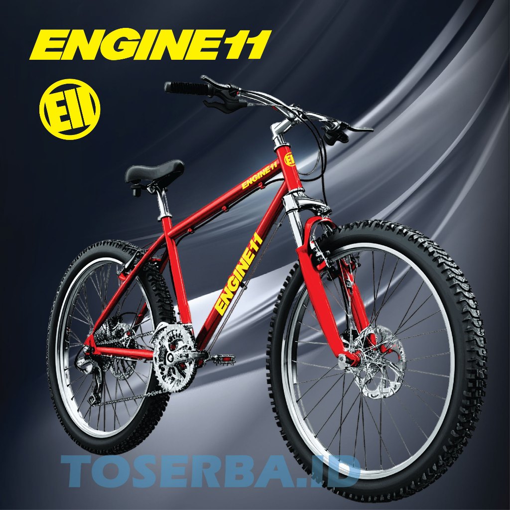 Sticker  1 set ENGINE 11/ Cutting sticker sepeda