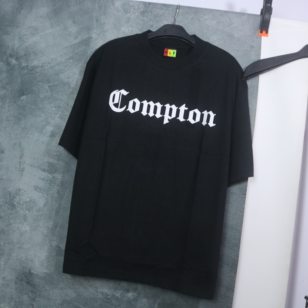 Kaos Oversize Mcf Nw Compton Hitam