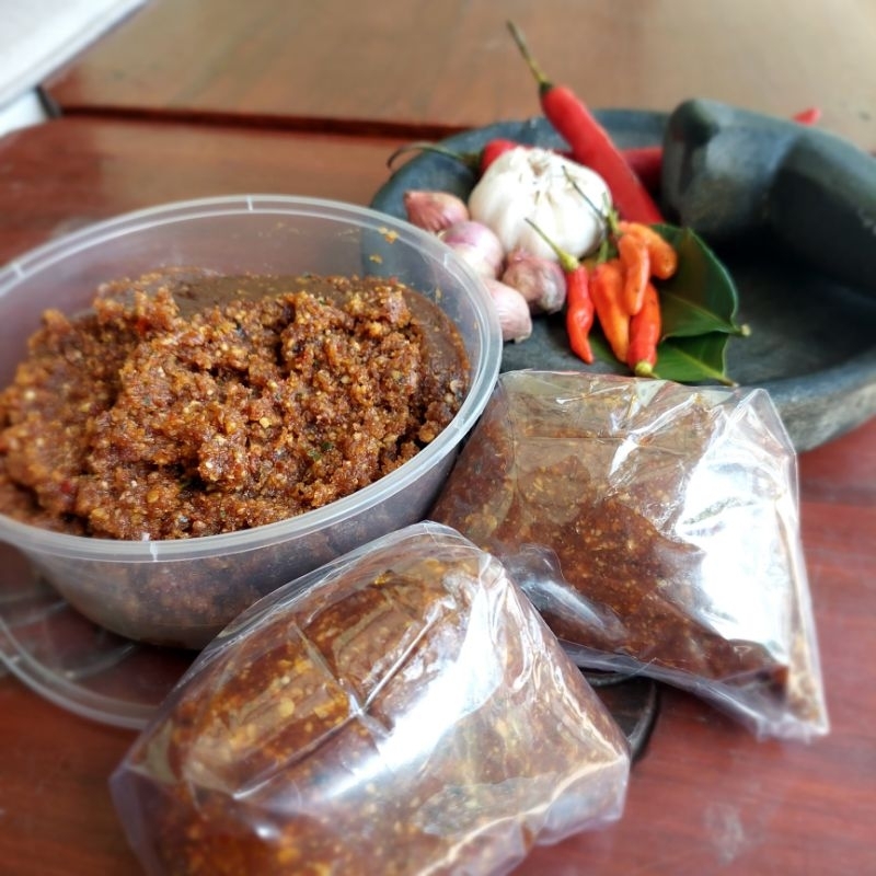 

250gr Sambel Bumbu Kacang Sambel Pecel Lezat Khas Kediri